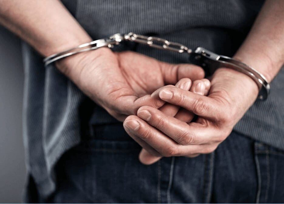 Criminal defense — handcuffs representing justice
